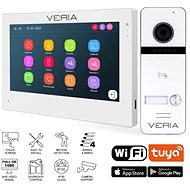 SET Videotelefon VERIA 3001-W (Wi-Fi) bílý + vstupní stanice VERIA 301 - Videotelefon