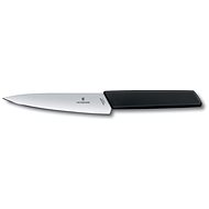 Kuchyňský nůž Victorinox Kuchyňský nůž 15 cm, Swiss Modern, černý   - Kuchyňský nůž
