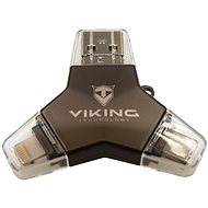 Viking USB Flash disk 3.0 4v1 128GB černá - Flash disk