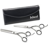 KIEPE Nůžky na vlasy Sada School 5.5“ + Efilační nůžky 5.5“ - Kadeřnické nůžky