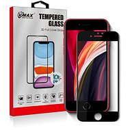 Vmax 3D Full Cover&Glue Tempered Glass pro Apple iPhone SE 2020 / SE 2022 - Ochranné sklo