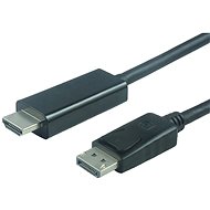 PremiumCord DisplayPort - HDMI M/M, 1m - Video kabel