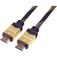 Video kabel PremiumCord GOLD HDMI High Speed propojovací 1m