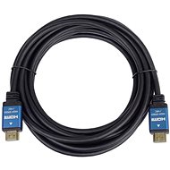 PremiumCord Ultra HDTV 4K@60Hz kabel HDMI 2.0b kovové+zlacené konektory 0,5m - Video kabel