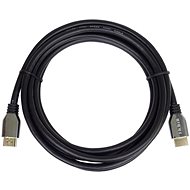 PremiumCord ULTRA HDMI 2.1 High Speed + Ethernet kabel 8K@60Hz, 4K@120Hz, 1m zlacené