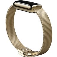 Fitbit Luxe Stainless Steel Mesh Soft Gold One Size - Řemínek