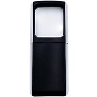 Lupa WEDO s LED světlem černá - Lupa