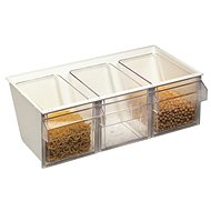 WESTMARK Milano Dispenser Unit, with 3 Trays - Food Container Set