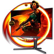 27" AOC C27G3U/BK Gaming - LCD monitor