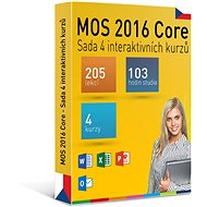 GOPAS MS MOS 2016 -  Sada 4 interaktivních kurzů na 365 dní CZ (elektronická licence) - Výukový program