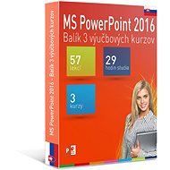 GOPAS MS PowerPoint 2016 - 3 samostudijní výukové kurzy na 365 dní SK (elektronická licence) - Výukový program