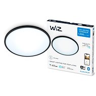 WiZ Tunable White SuperSlim stropní svítidlo 14W černé - Stropní světlo