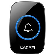 CACAZI A10 bezdrátový 1x přídavné tlačítko - černé - Zvonek
