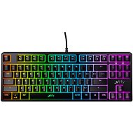 Herní klávesnice XTRFY K4 TKL RGB, Kailh Red, Černá - US