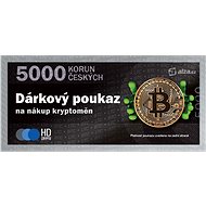 Dárkový poukaz na nákup Bitcoinu a dalších kryptoměn v hodnotě 5000 Kč - Voucher