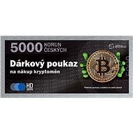 5,000 CZK Cryptocurrency Purchase Electronic Gift Card - Voucher