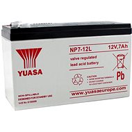 YUASA 12V 7Ah bezúdržbová olověná baterie NP7-12L, faston 6,3 mm - Baterie pro záložní zdroje