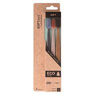 SOFTdent Eco Soft, 3 ks - Zubní kartáček