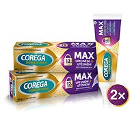 COREGA Max upevnění + utěsnění  2× 40 g - Lepidlo na zuby