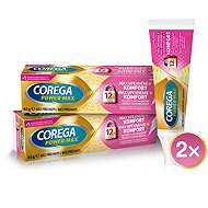 Lepidlo na zuby COREGA Max upevnění + komfort  2× 40 g - Lepidlo na zuby