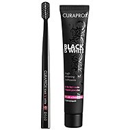 CURAPROX Black is White 90ml + Toothbrush - Toothpaste