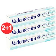 VADEMECUM ProLine White & Bright 3× 75 ml - Zubní pasta