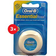 Oral-B Essential Floss 3× 50 m - Zubní nit