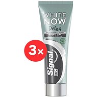 SIGNAL White Now Detox Charcoal 3× 75 ml