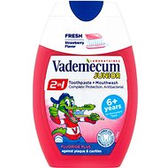 VADEMECUM 2v1 Junior Jahoda 75 ml - Zubní pasta