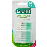 Mezizubní kartáček GUM Soft-Picks Regular masážní s fluoridy, ISO 1, 40 ks - Mezizubní kartáček