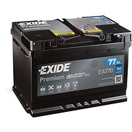 EXIDE Premium 77Ah, 12V, EA770 - Autobaterie