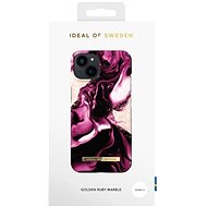 iDeal Of Sweden Fashion pro iPhone 13 golden ruby - Kryt na mobil