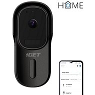 iGET HOME Doorbell DS1 Black - bateriový WiFi video zvonek s FullHD přenosem obrazu a zvuku - Videozvonek