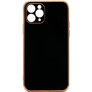 iWill Luxury Electroplating Phone Case pro iPhone 12 Pro Max Black - Kryt na mobil