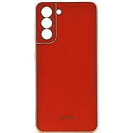 iWill Luxury Electroplating Phone Case pro Samsung Galaxy S21 Orange - Kryt na mobil