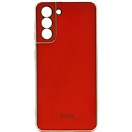 iWill Luxury Electroplating Phone Case pro Samsung Galaxy S21 5G Orange - Kryt na mobil