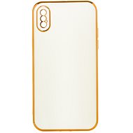 iWill Luxury Electroplating Phone Case pro iPhone X White - Kryt na mobil