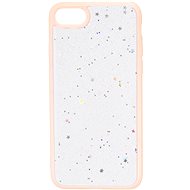 iWill Clear Glitter Star Phone Case pro iPhone 7 / 8 / SE 2020 / 2022 Pink - Kryt na mobil
