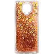 iWill Glitter Liquid Star Case pro Xiaomi Redmi Note 9 Pro Rose Gold - Kryt na mobil