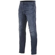 ALPINESTARS SHIRO DENIM kolekce DIESEL JEANS, (sepraná modrá) - Kalhoty na motorku