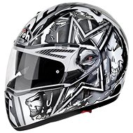 AIROH PIT ONE XR DYNAMIC PTXD16 - Full-Face Helmet, Grey - Motorbike Helmet