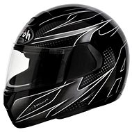 AIROH SPEED FIRE LINEAR SPLI17 - integrální černá helma  - Helma na motorku