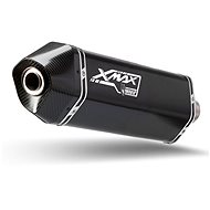 Mivv Speed Edge Black stainless steel pro Yamaha X-Max 300 (2017 >)