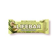 Lifefood Lifebar Plus s mladým ječmenem a chia semínky BIO – 15 ks - Raw tyčinka