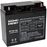 GOOWEI ENERGY OTL20-12, baterie 12V, 20Ah, DEEP CYCLE - Trakční baterie