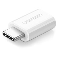 Redukce Ugreen USB-C (M) to micro USB (F) OTG Adapter White