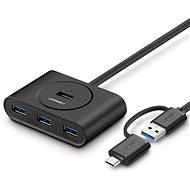 Ugreen 4 Ports USB 3.0 HUB + USB-C - USB Hub