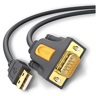 Redukce Ugreen USB 2.0 to RS-232 COM Port DB9 (M) Adapter Cable Black 2m - Redukce