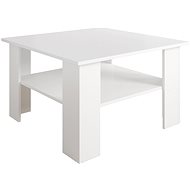 Konferenční stolek Promo II 75x75 bílý - Konferenční stolek