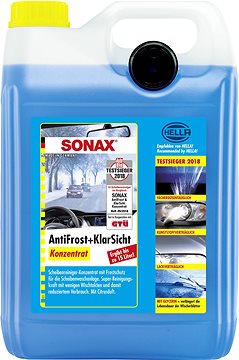 SONAX Zimní kapalina do ostřikovače koncentrát -70°C, 5 L  - Voda do ostřikovačů 